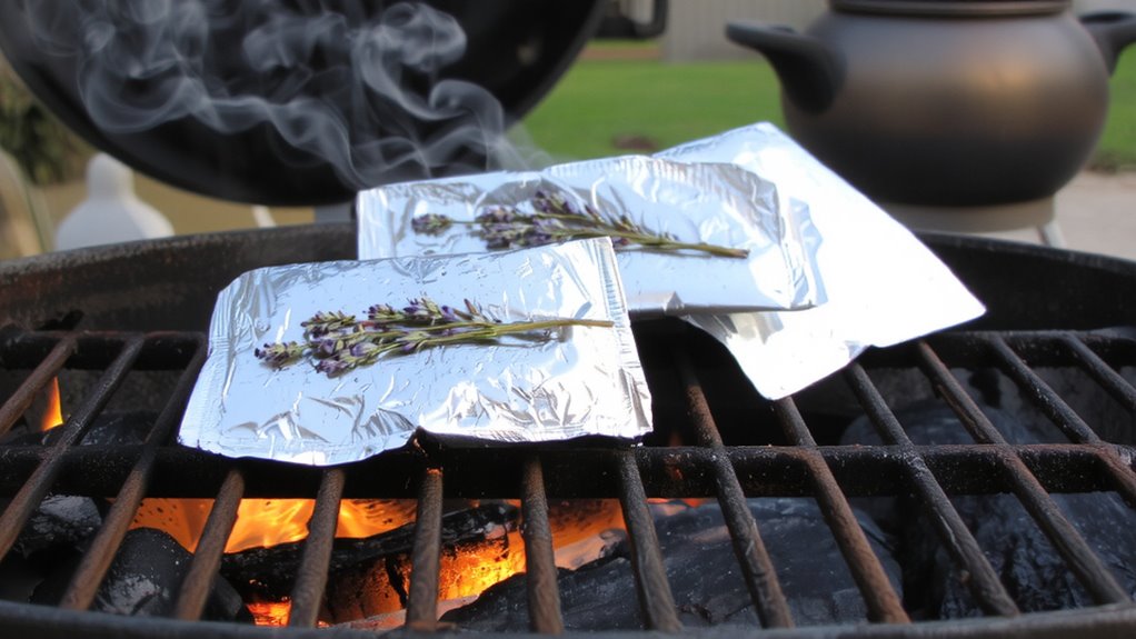 pellet grill for lavender smoking