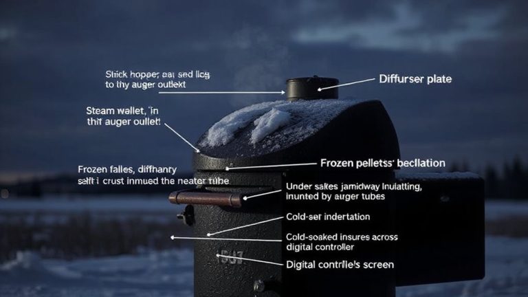 pellet grills in subzero winters