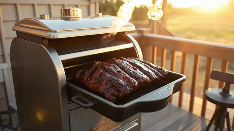 pellet smoker set and forget