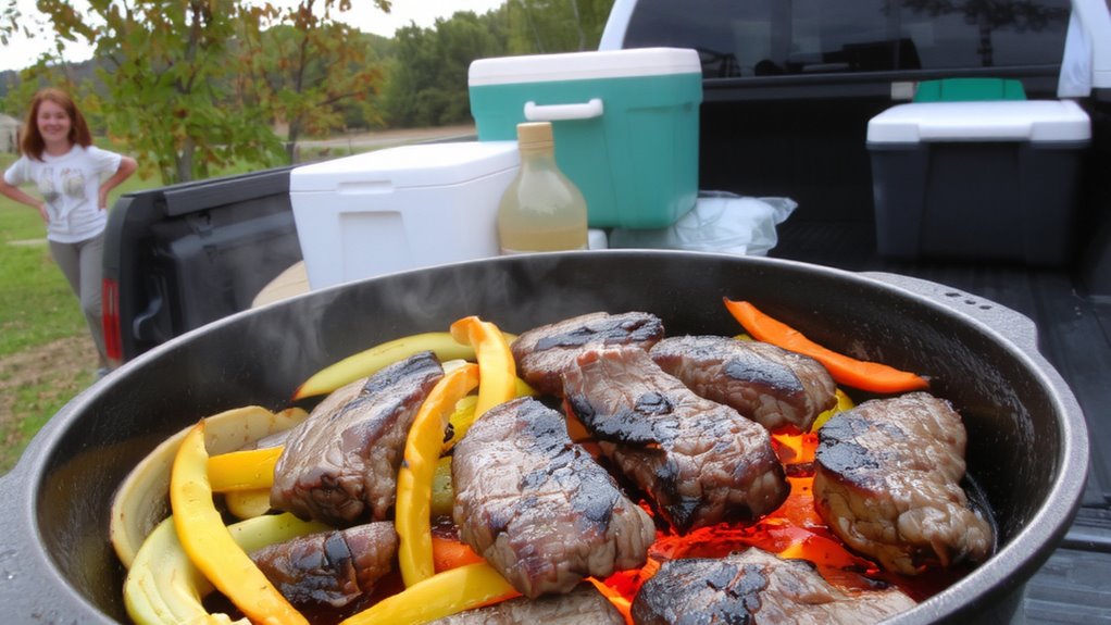 perfect for tailgate fajitas