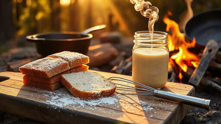 pre mixed campfire french toast batter