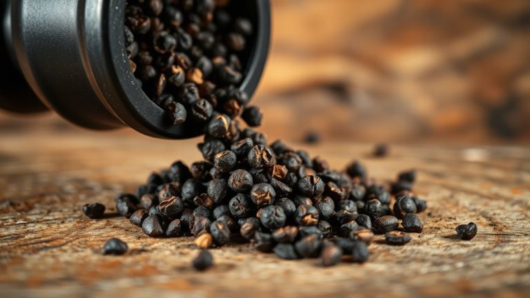 premium ground black pepper