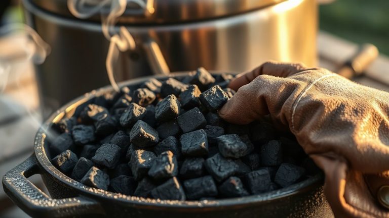 premium smoky charcoal pellets