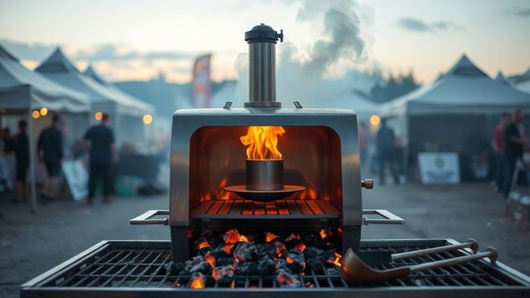 propane base charcoal top