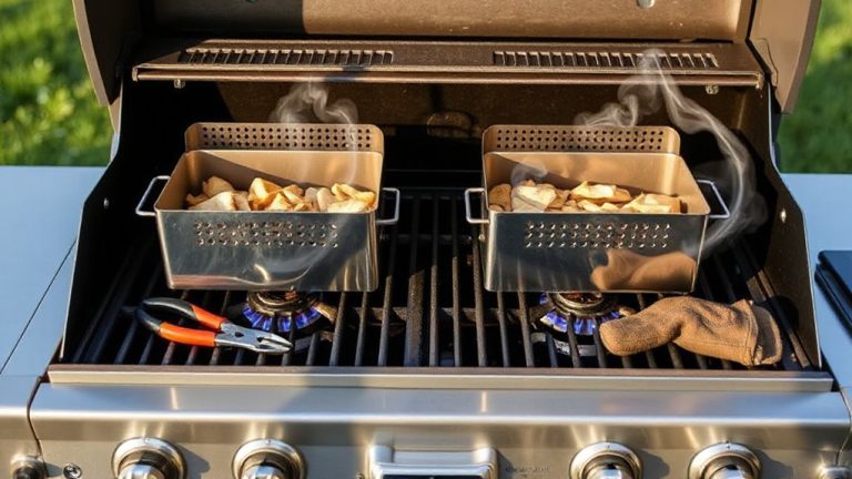 proper smoker box placement