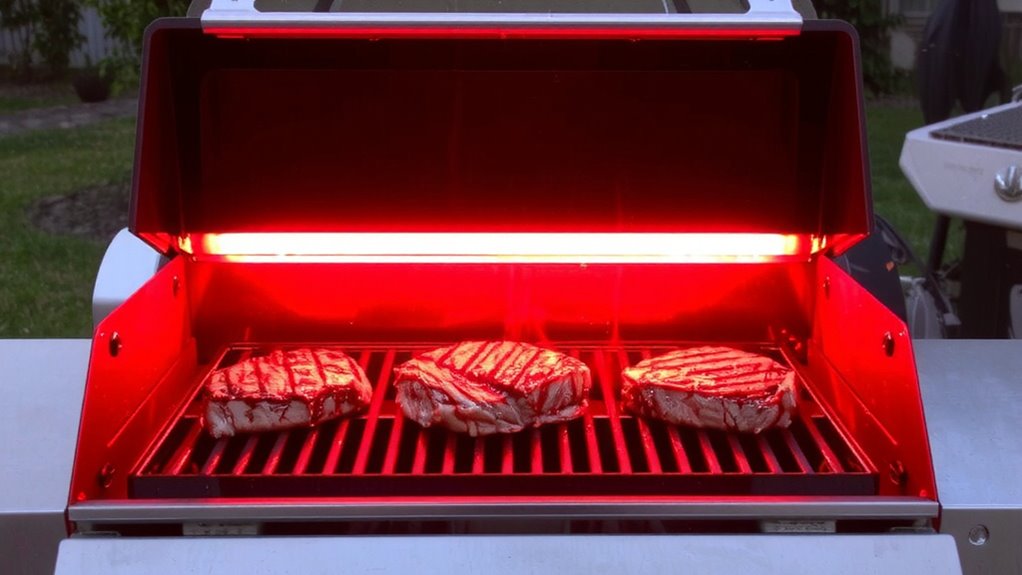 radiant heat faster cooking