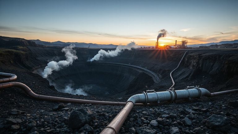 reclaiming heat from coal pits