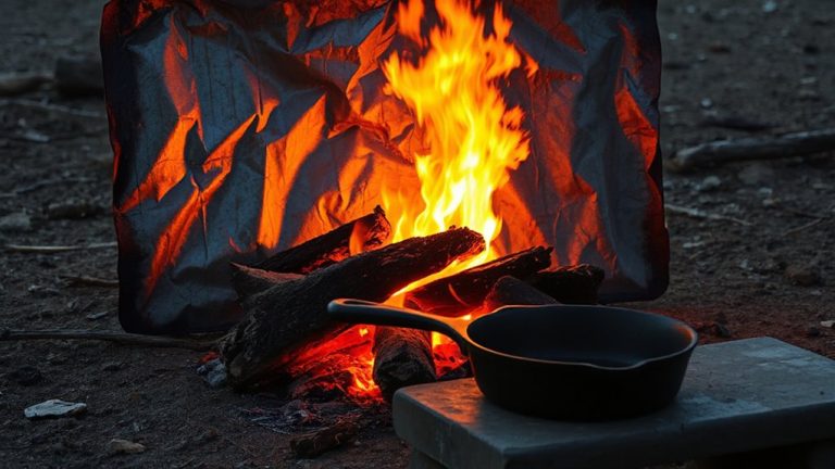 reflective tin panel oven