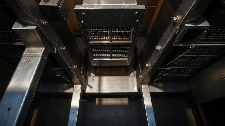 reinforcing floor supports beneath heavy cabinet smokers