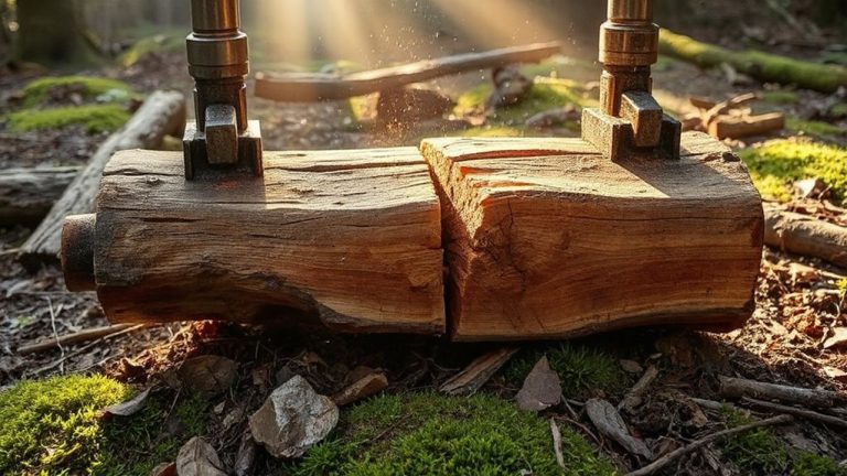 rent wood splitters for grilling logs