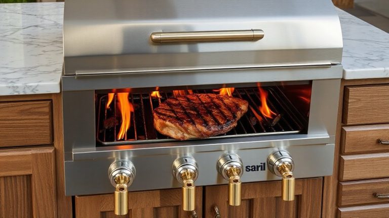 residential gas grill sear station conversion
