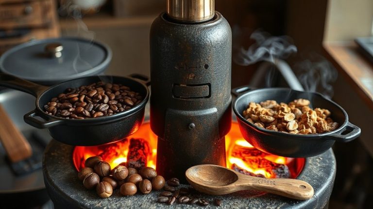 roast coffee toast nuts