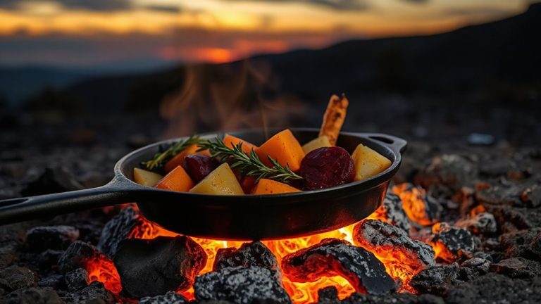 roast root vegetables embers