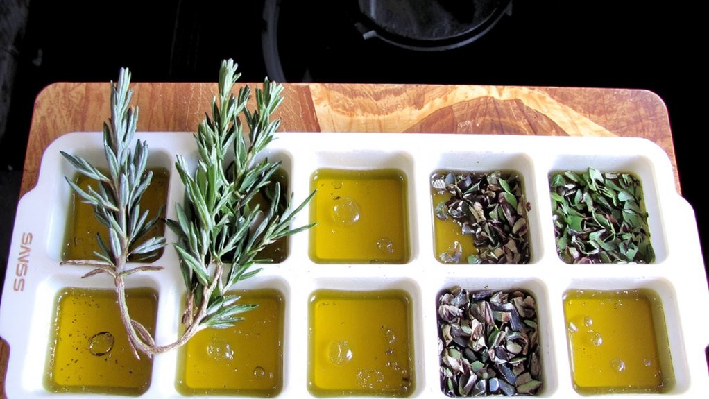 robust herbs high heat oils