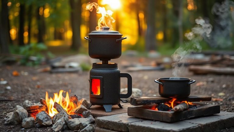 rocket stove boils faster