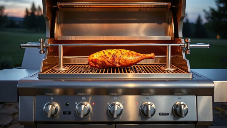 rotisserie kits in mid range grills