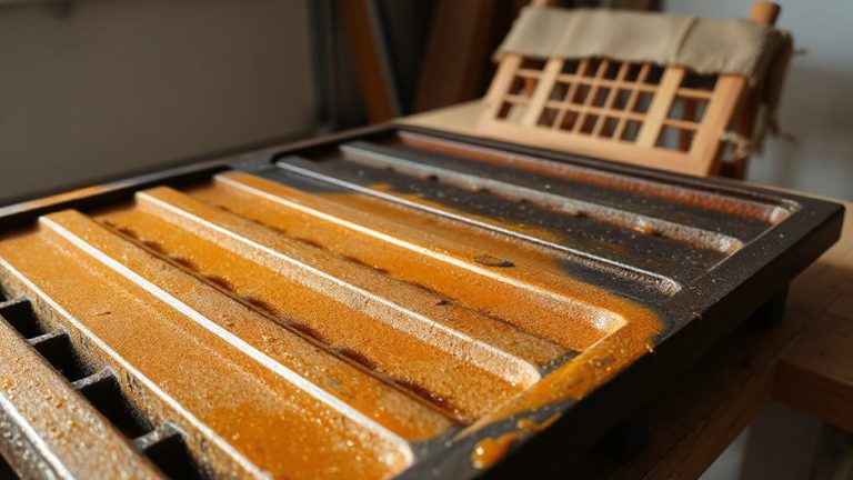 rust prevention for cast iron grates
