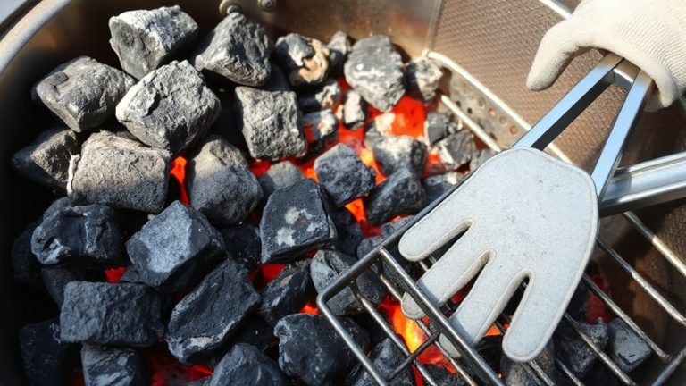 safely reuse partially burned charcoal