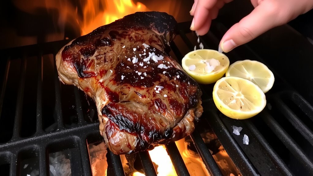 salt enhances grilling through chemistry