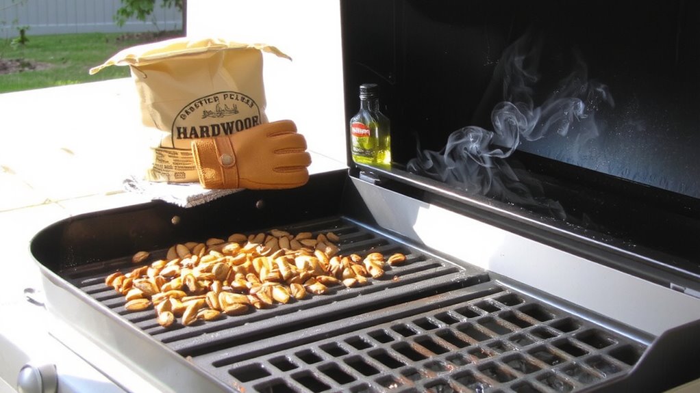 season your pellet grill