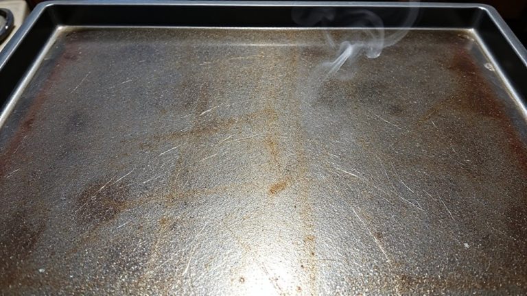 seasoning a flat top grill