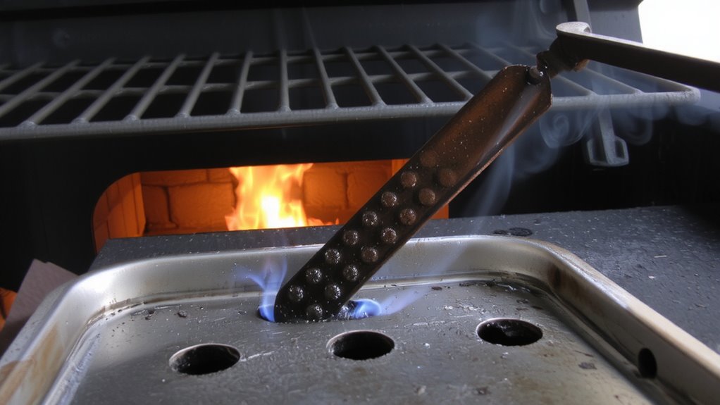 secondary airflow enables cleaner burns