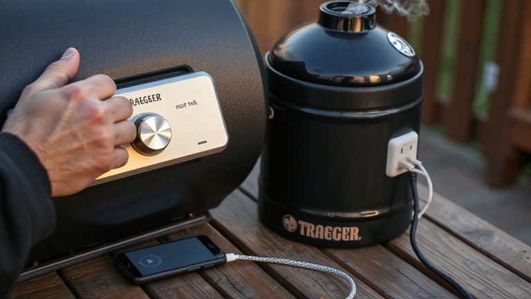 set up wi fi pellet grill controllers