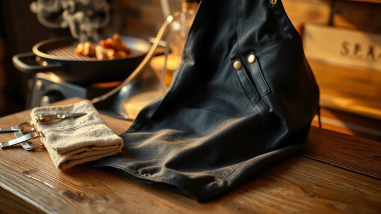 sharp looking bbq aprons