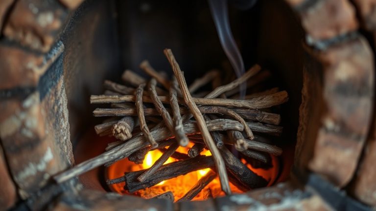 small twigs rocket stove efficiency