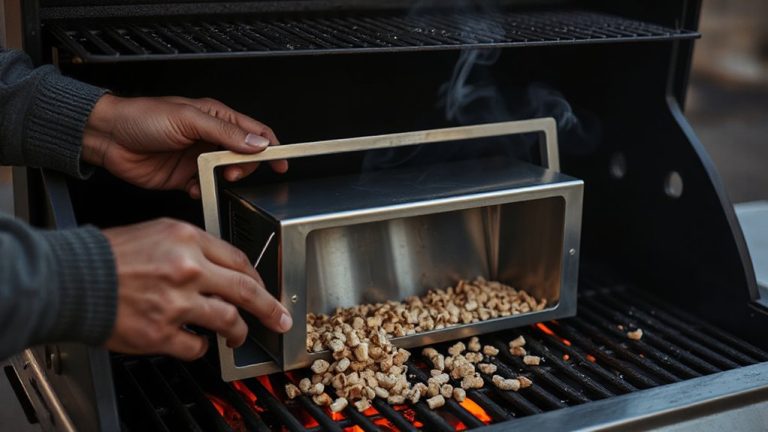 smoke box insert for gas grills
