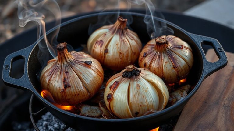 smoked whole onions for bbq gravy