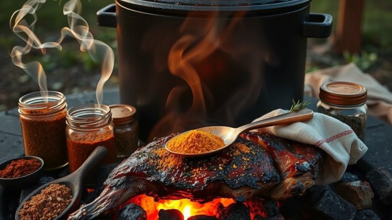 smoker bbq meat rubs