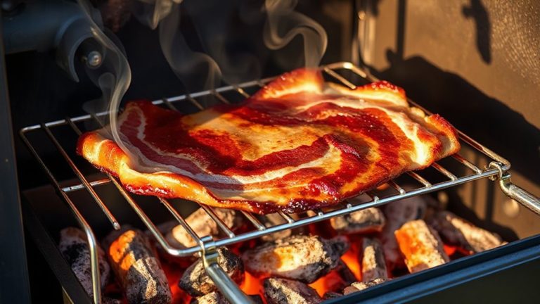 smoking bacon outdoors perfectly
