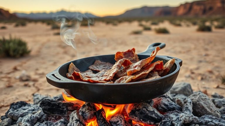 smoking venison with burnt sagebrush