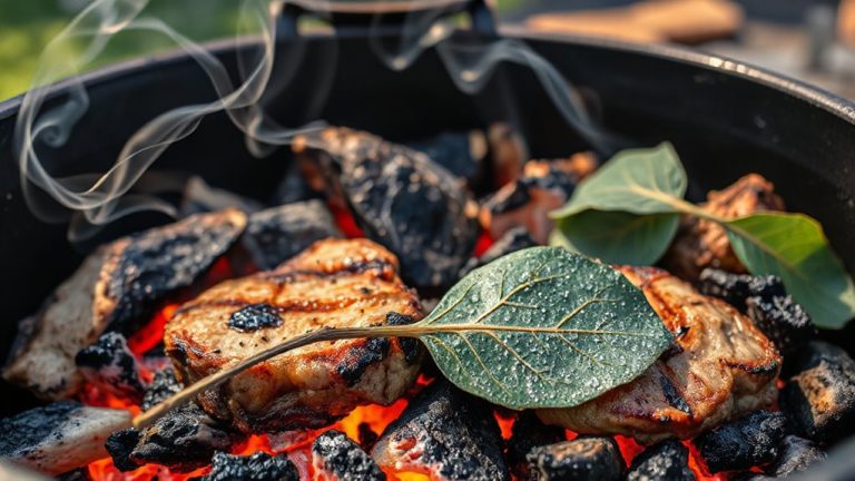 smoky eucalyptus infused bbq