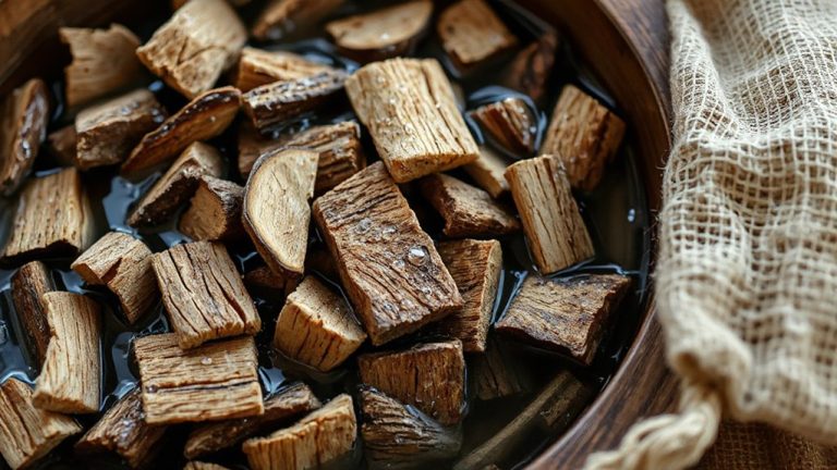 soak chips thoroughly before smoking