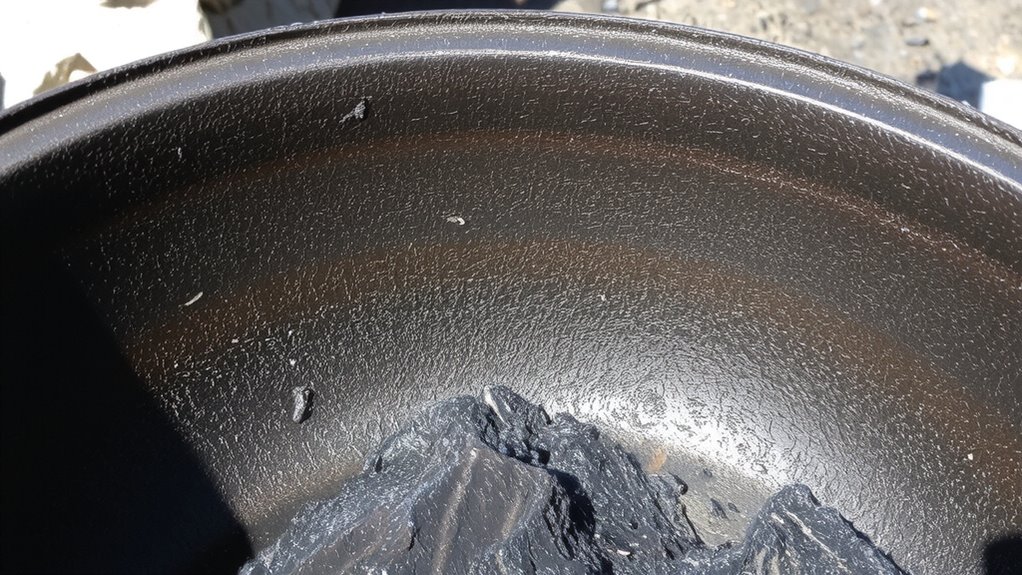 soot from incomplete combustion