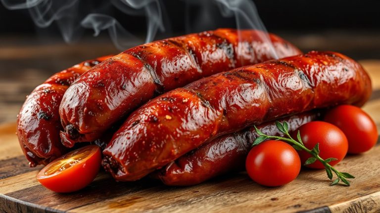 spicy chorizo sausages heat