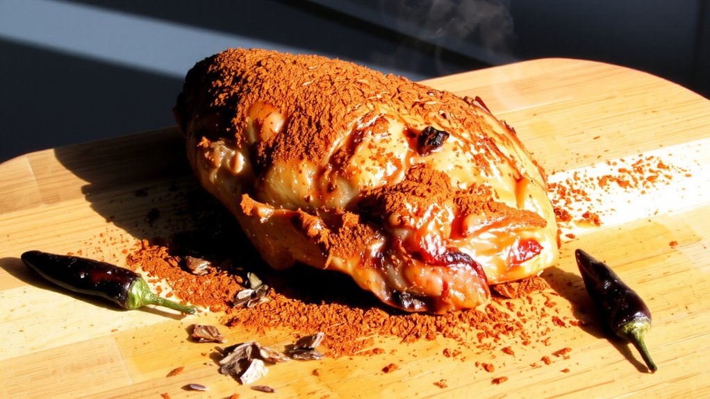 spicy complex addictive flavorful