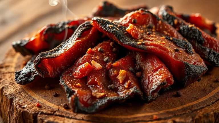 spicy peppered beef jerky
