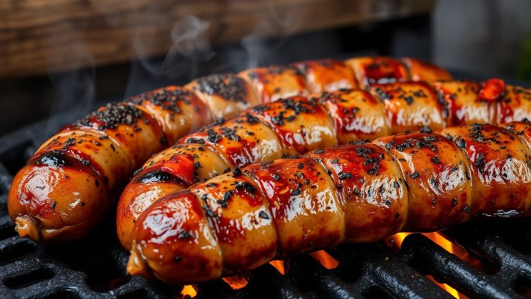 spicy sausages packed with heat