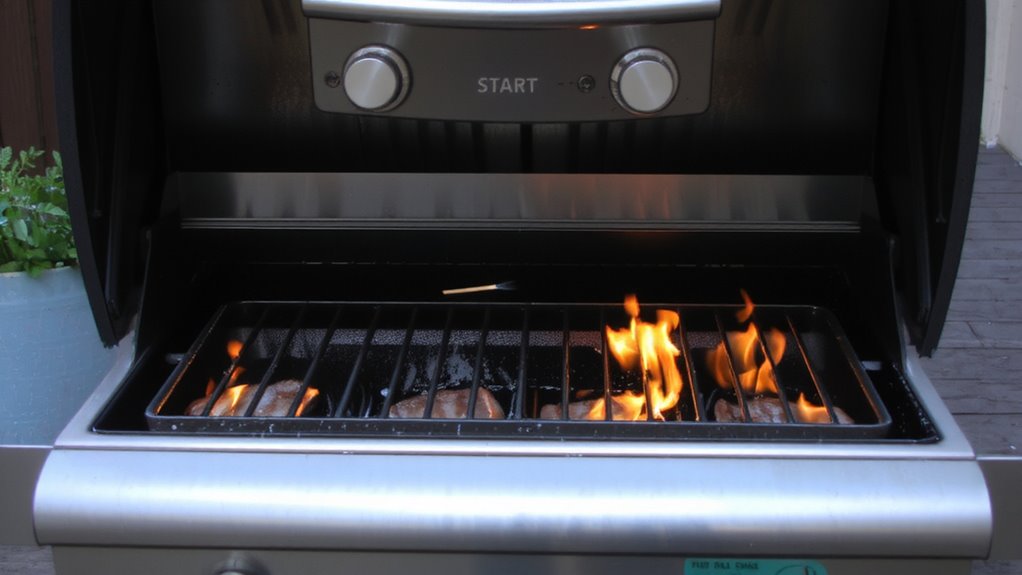 start preheat and store safely