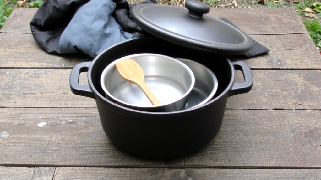 store pots in dutch oven