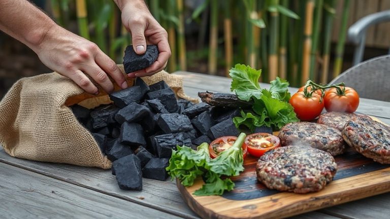 sustainably harvested bamboo charcoal