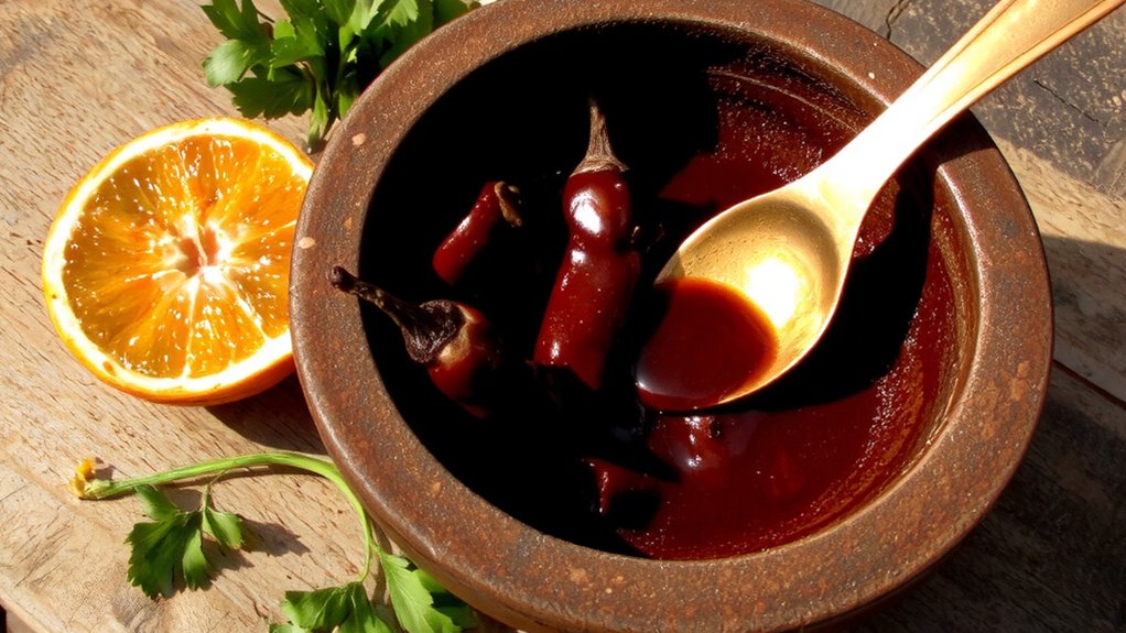 sweet tangy balance with orange juice