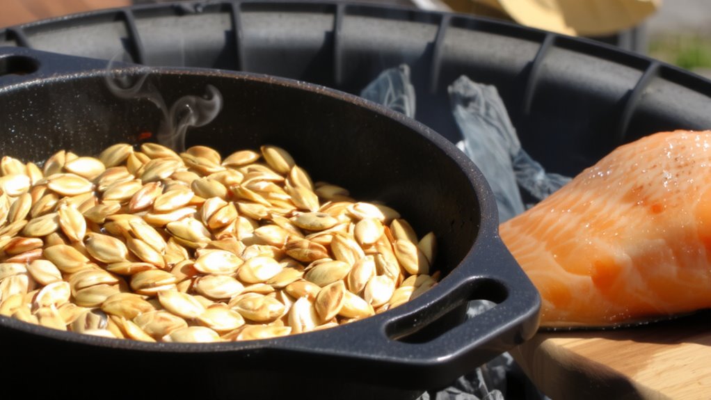 toast dill seeds briefly
