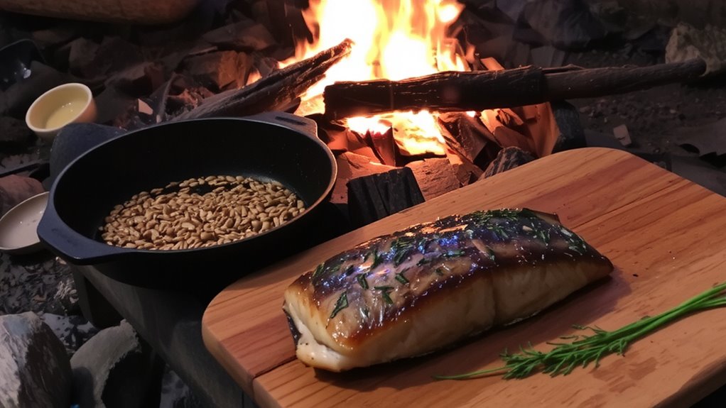 toasted dill seeds elevate smoked salmon
