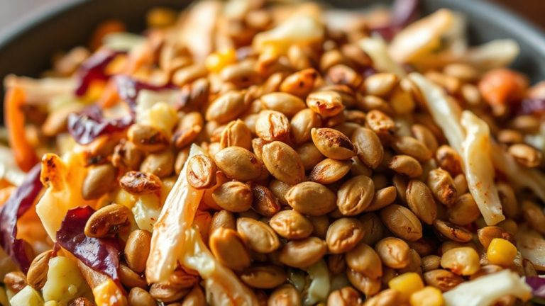 toasted mustard seeds crunch