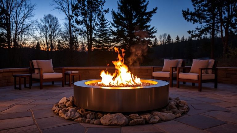 top rated outdoor gas fire pits
