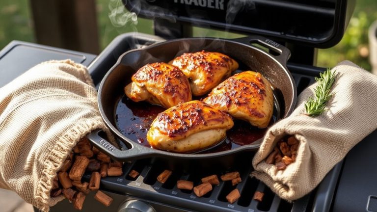 traeger pellets for juicy chicken
